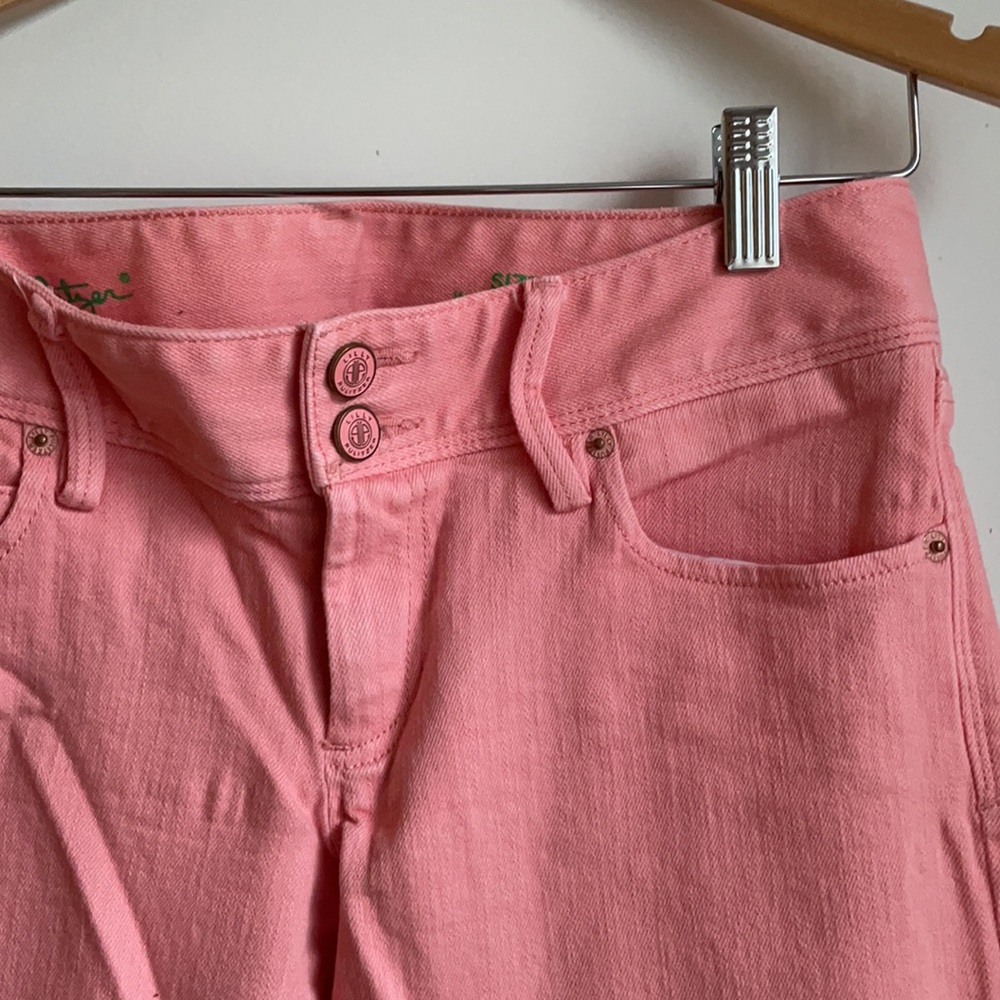 Sherbet Lily Pulitzer, straight leg pants, size 4